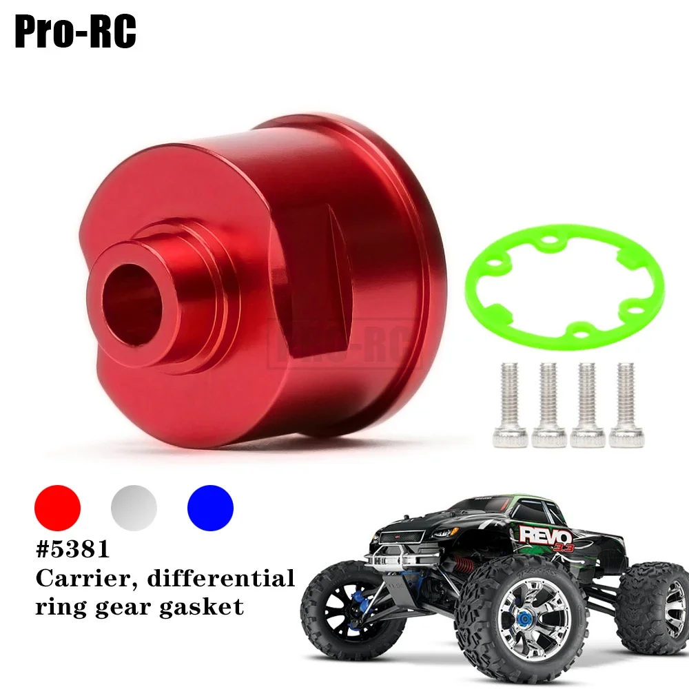 1Set 5381 Aluminum Differential Diff Case Carrier & Gasket for 1/10 Traxxas 4-Tec 2.0 T-Maxx Slash Slayer Revo Rustler Rc Part