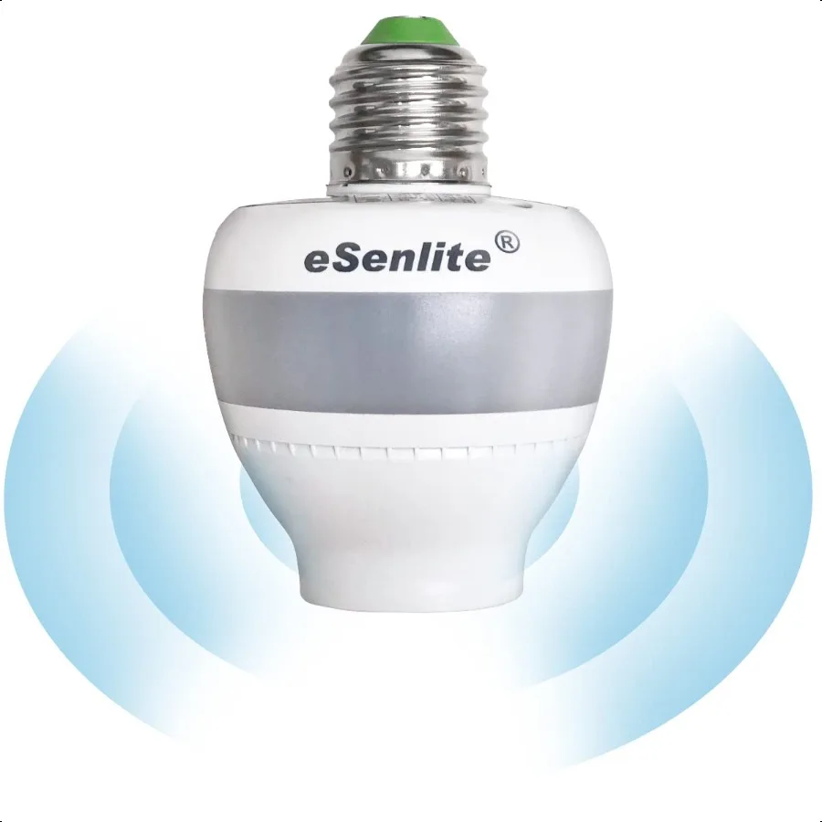 

Motion Sensor Light Socket Motion Screw LED CFL Incandescent Bulb Adapter Dusk to Dawn Dimmable Control Outdoor Indoor Garage
