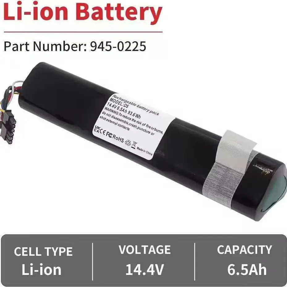 Battery 945-0225, 205-0011 for Neato Botvac Connected, D3, D3+, D4, D5, D5+, D6, D7, D301, D303,D502,D503,D701,D702,D703,D705