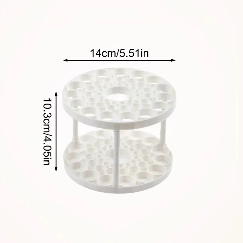 Porta pennelli per trucco Portaoggetti per cosmetici da tavolo Porta pennelli per rossetto Porta pennelli per trucco Tavolo da toeletta Scatola di immagazzinaggio per smistamento