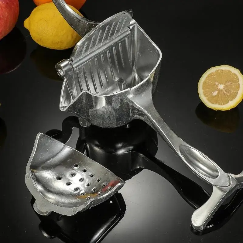 Metal Manual Juicer Lemon Squeezer Hand Press Juicer Citrus 