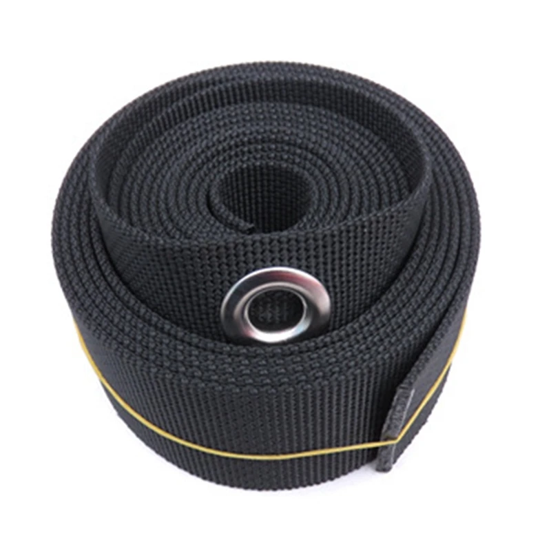 Plaque arrière de plongée sous-marine, harnais DIR, support BCD, ensemble de sangles d'entrejambe, ceinture de poids, pièces de rechange de plongée noires