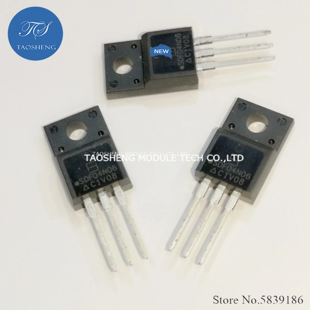 1PCS SDF04N06  4A 60V TO-220F 100% NEW AND ORIGINAL