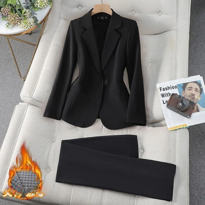 Elegant Black Women's Casual Workwear Jacket 2025 Spring New Style Long Sleeve Button Detail Shirt Quality Office Clothes