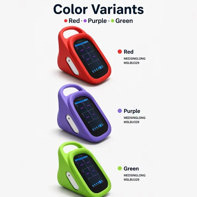 Touchscreen Veterinary Pet  ECG Respiration SpO2 Pulse Rate Blood Pressure Temperature Device