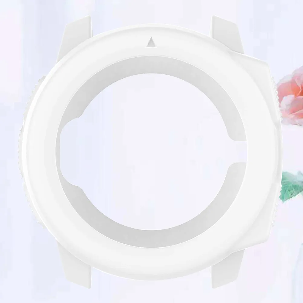 

Smartwatch Protector Slim Silicone Protective Case Compatible Navy Hollow Design Lightweight Anti Sweat Anti