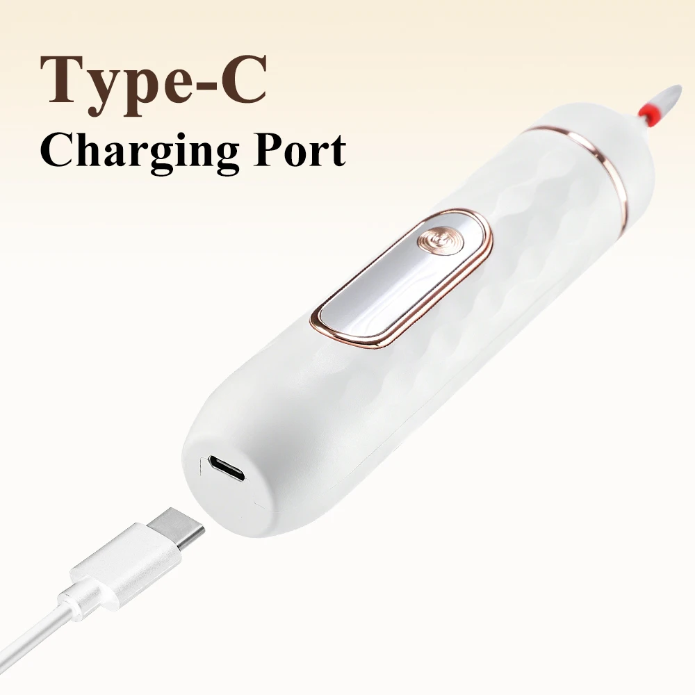 Electric Nail File And Callus Remover For Manicure And Pedicure_voghion.com
