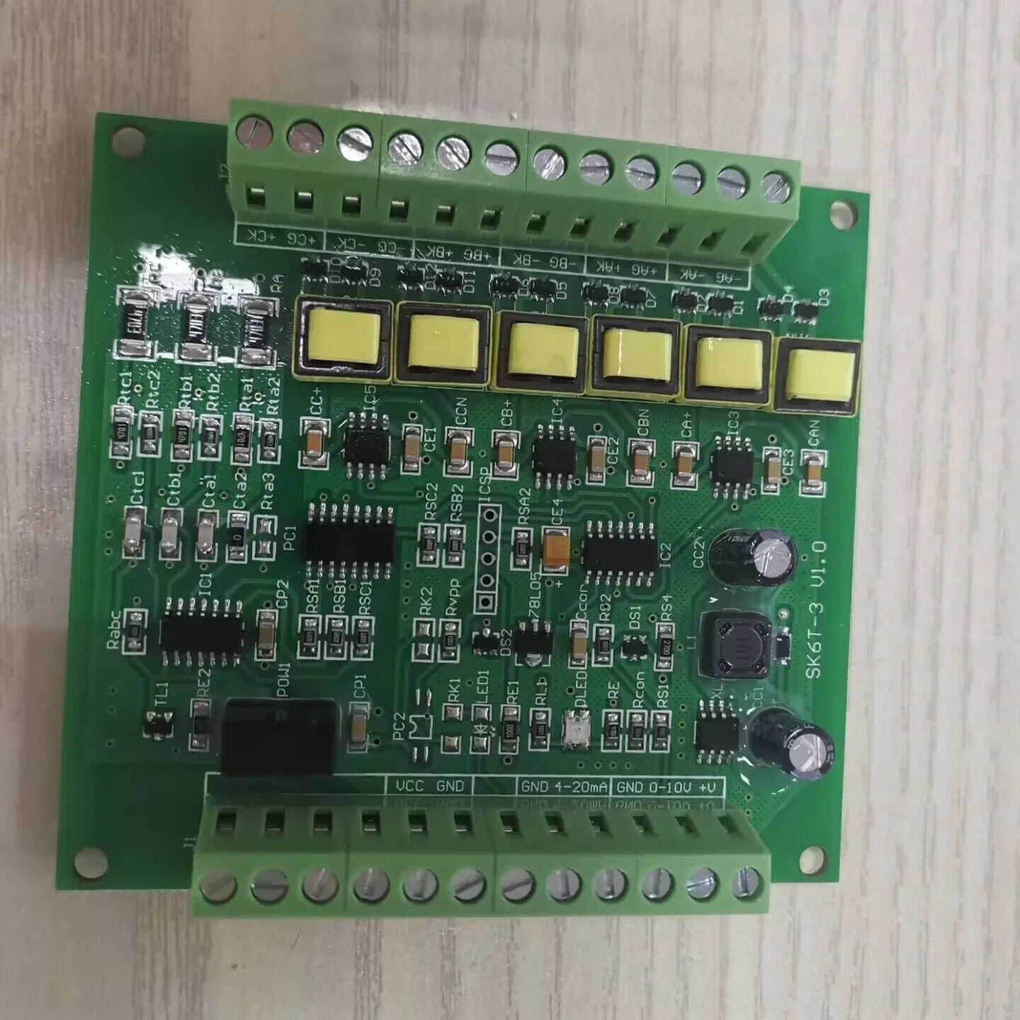 Three Phase Thyristor Phase-shifting Trigger Board Thyristor Voltage Regulator Controller Trigger