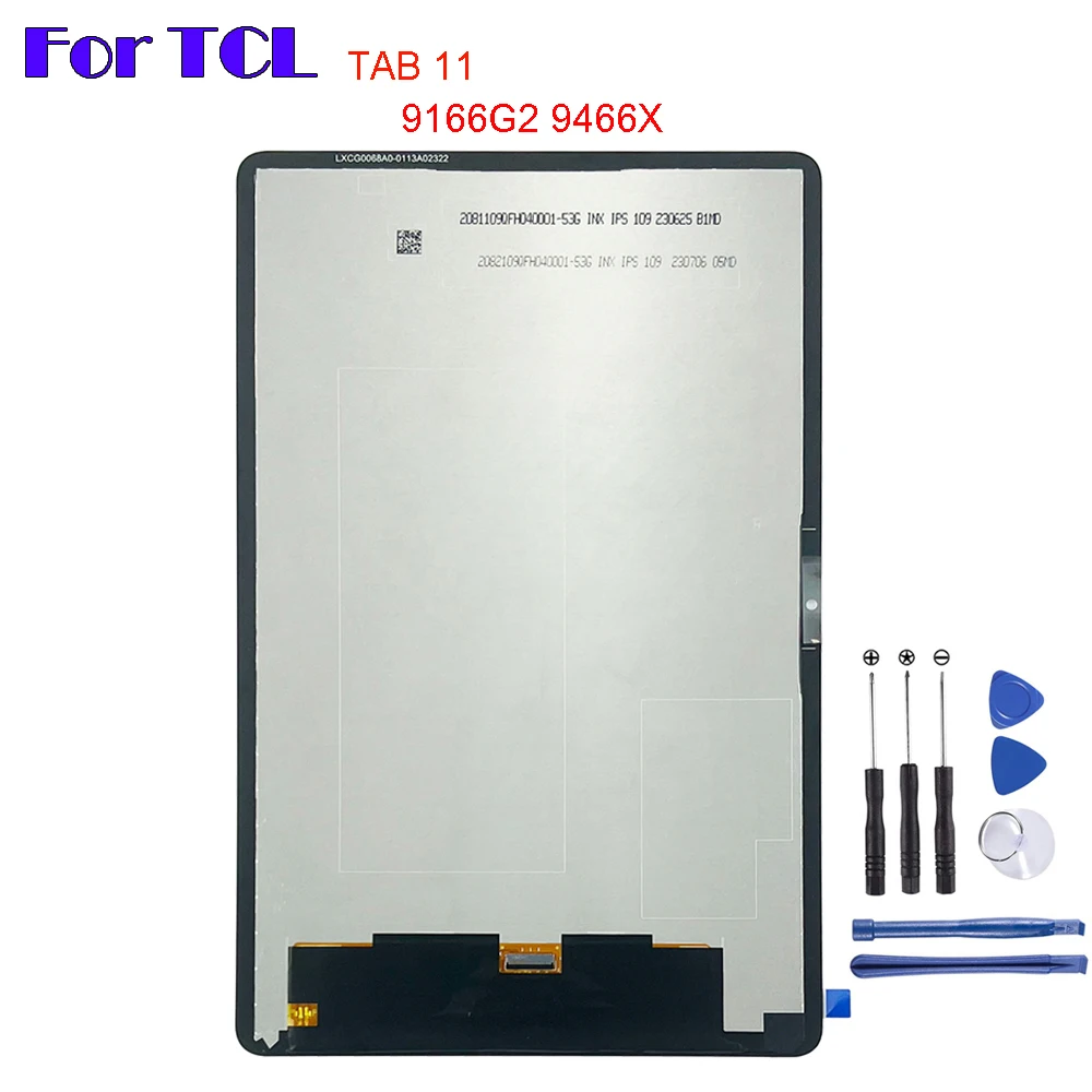 

Ori For TCL TAB 11 9466X 9166G2 10.95" LCD Display Touch Screen Digitizer Glass Panel Assembly Replacement