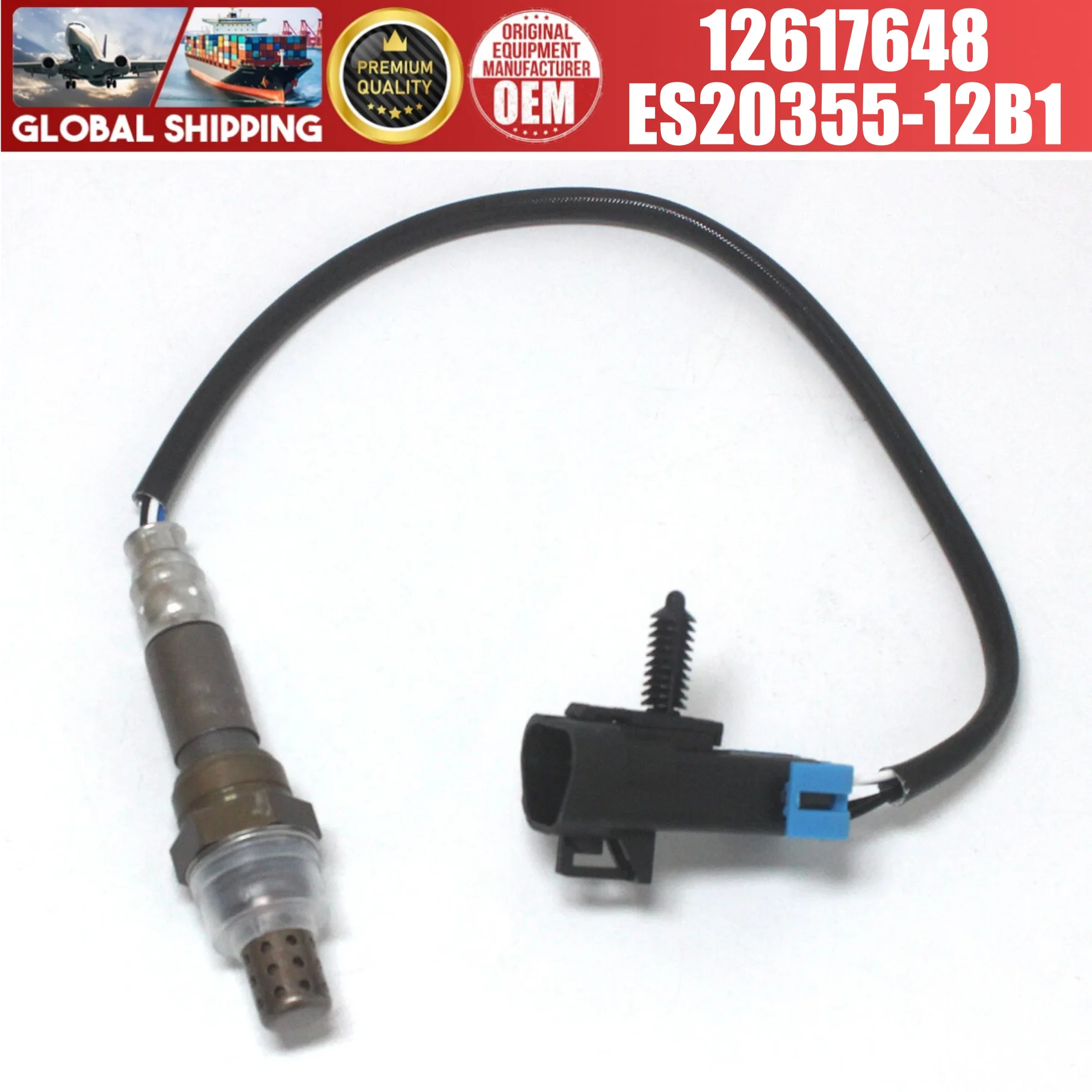 12617648 ES20355-12B1 vordere Sauerstoffsensoren passend für 06-07 Chevrolet HHR 2.4L 05-13 Corvette 6.2L Buick Regal 2.4L (2009–2011)