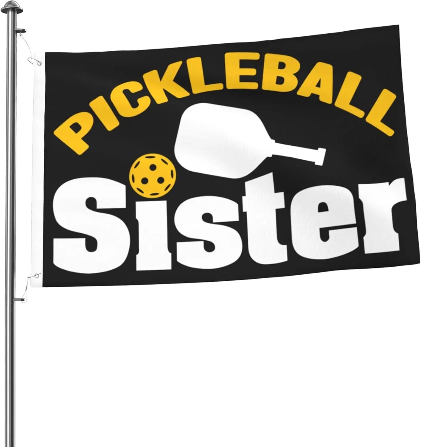 Flagicts 100% Polyester  Pickleball Sister Flags