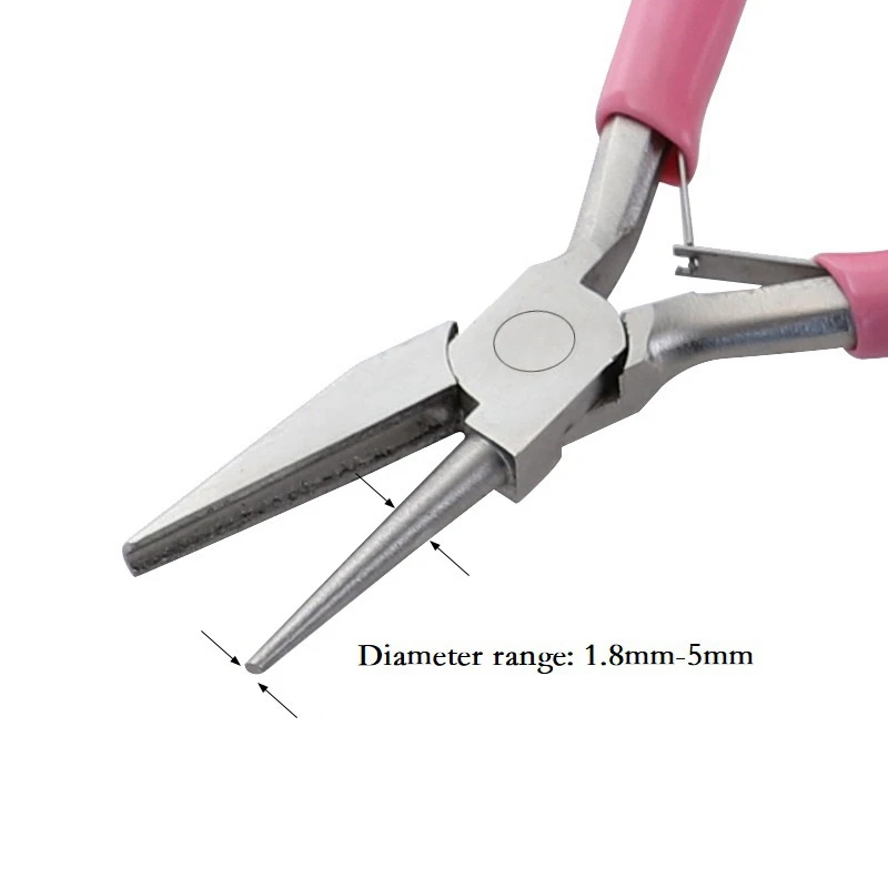 Round Côncavo Wire Looping Alicate, Mini Precisão, Wire Bending Tools para DIY Jóias Making, Hobby Projects