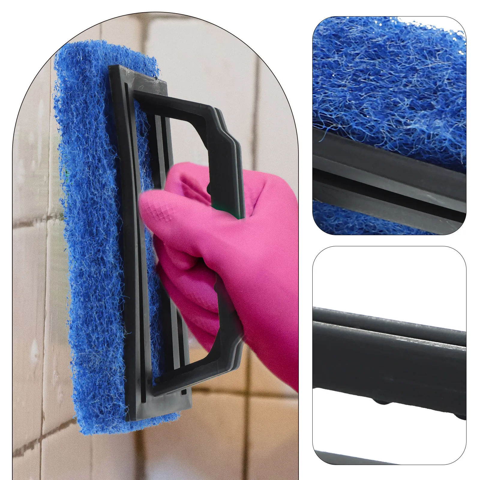 3 Pcs Cleaning Brush Screen Scrub Plastisol Ink Remover Pp Multifunctional Print Cleaner