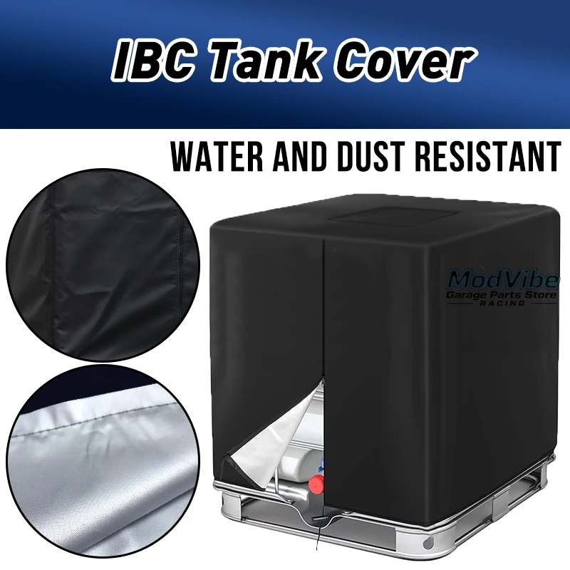 

300L 600L 800L 1000L Water Tank Cover IBC Container Tote Cover Waterproof Dustproof Container Foil Anti-Dust Sun Protection