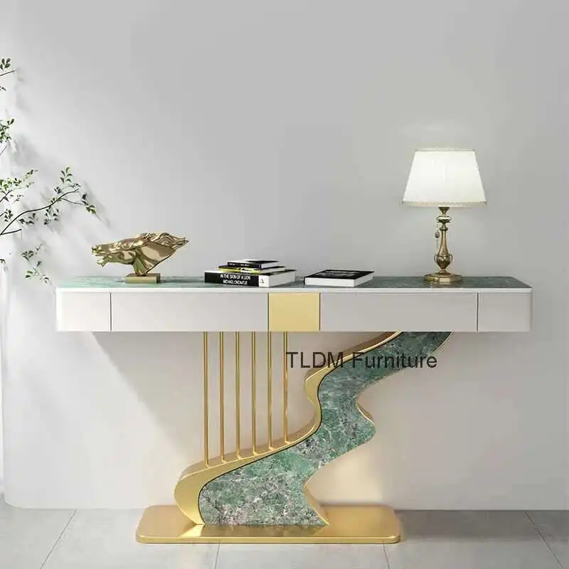 

Итальянские креативные консольные столы для прихожей, современный роскошный дизайн, украшения консольных столов, уникальные консоли Da Ingresso для гостиной