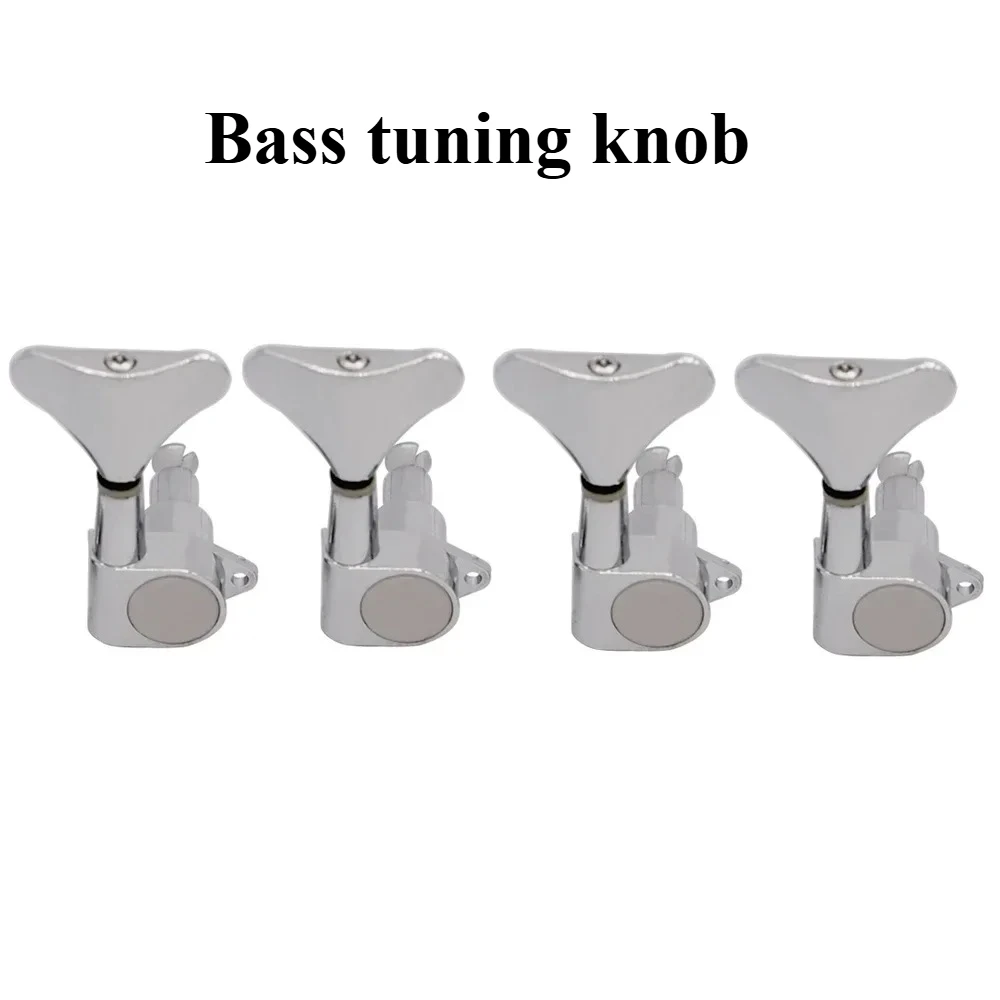 

4 Strings Electric Bass Guitar Tuning Pegs Machine Heads Tuners Metal Tuning Peg for Electric Bass Guitar Parts Accessories