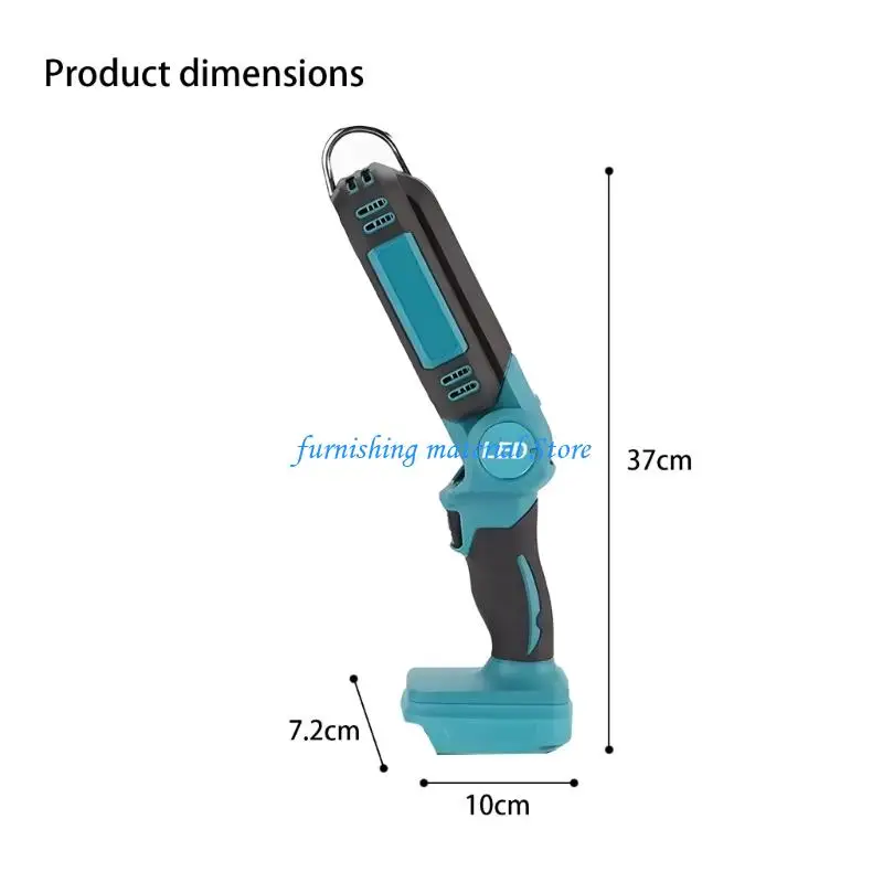 Y5GD Strong Plastic LED Camping Light Foldable Design 500LM Brightness Waterproof for Outdoor and Use