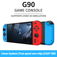 G90 PSP 7-inch 64GB 4000mAh portable handheld game console arcade suitable for PSP/PS1 retro TV game controller boys' gift