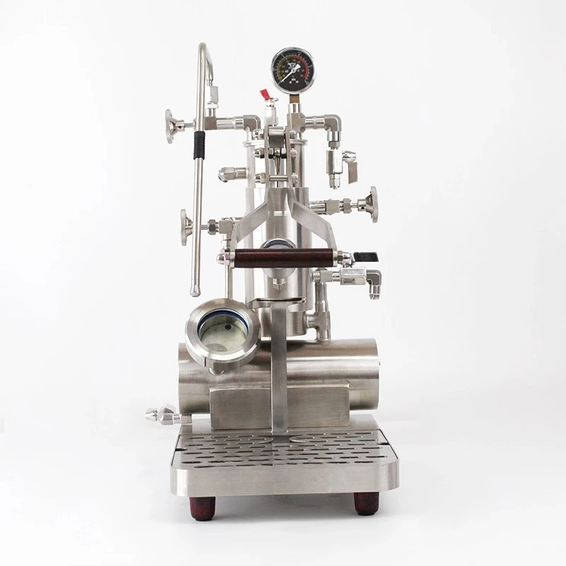 

Manual tie rod type, electric heating coffee machine, steam semi-automatic stainless steel