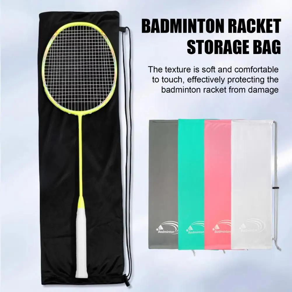 Soft Texture Badminton Case Durable Badminton Racket Bag with Adjustable Shoulder Strap Tear Resistant Material for 2-3 for Easy