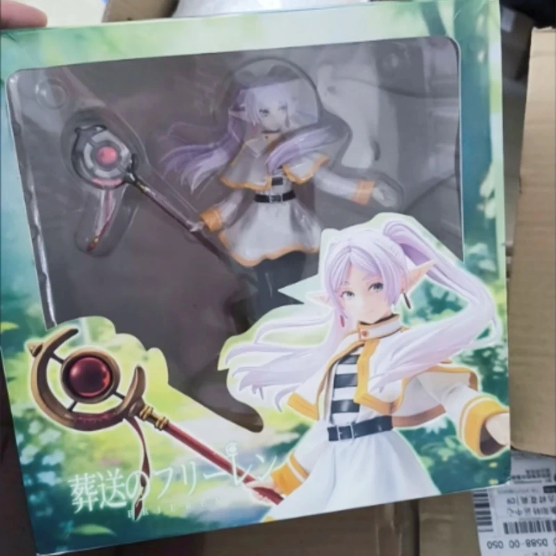 Frieren: ما وراء نهاية الرحلة الرسوم المتحركة المحيط رائعة نموذج لجسم Kawaii سطح المكتب ديكور جمع صديق هدايا عيد ميلاد 24 سنتيمتر