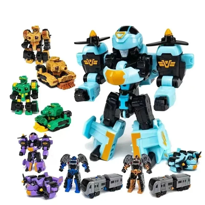 Transformation Toys Robot Car Action Figure Truck Deformation Toys Anime Action Figure Model Gift Toy Collection for Kids