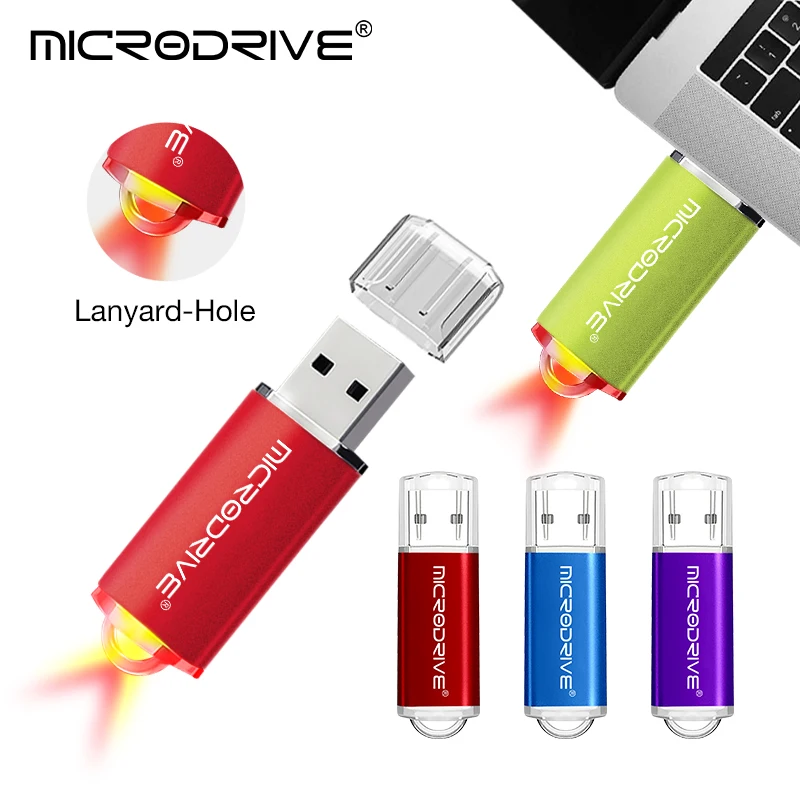 Colorful Lighting  pen drive flash memory Stick 8GB pendrive 16GB 32GB 64GB usb2.0 flash drive 128GB 256GB ocle usb Disk pen