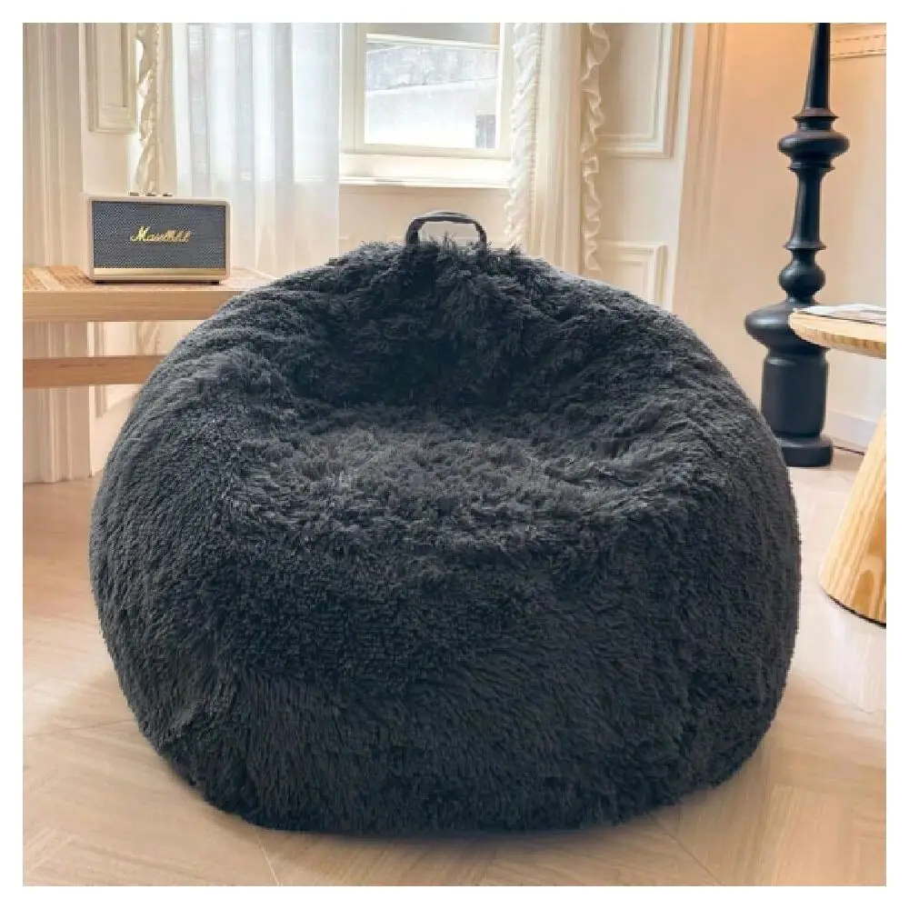 

Stuffed Animal Storage Bean Bag Cover No Filler, Washable Ultra Soft Bean Bag Cover For Plush S Or Textile, Plush Shaggy Large
