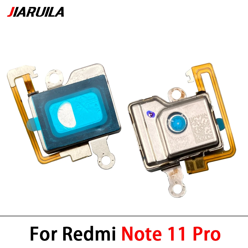 For Redmi Note 11/11Pro/11 Pro Plus Note 11S Earpiece Flex Cable Ear Speaker Ringer Buzzer Module Replacement Parts