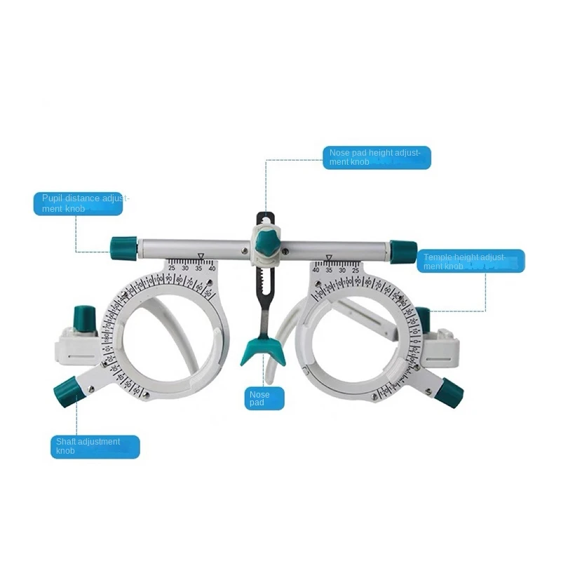 Adjustable Frame Universal Optical Instrument International Test Frame 5 Card Slot Ophthalmic Test Frame