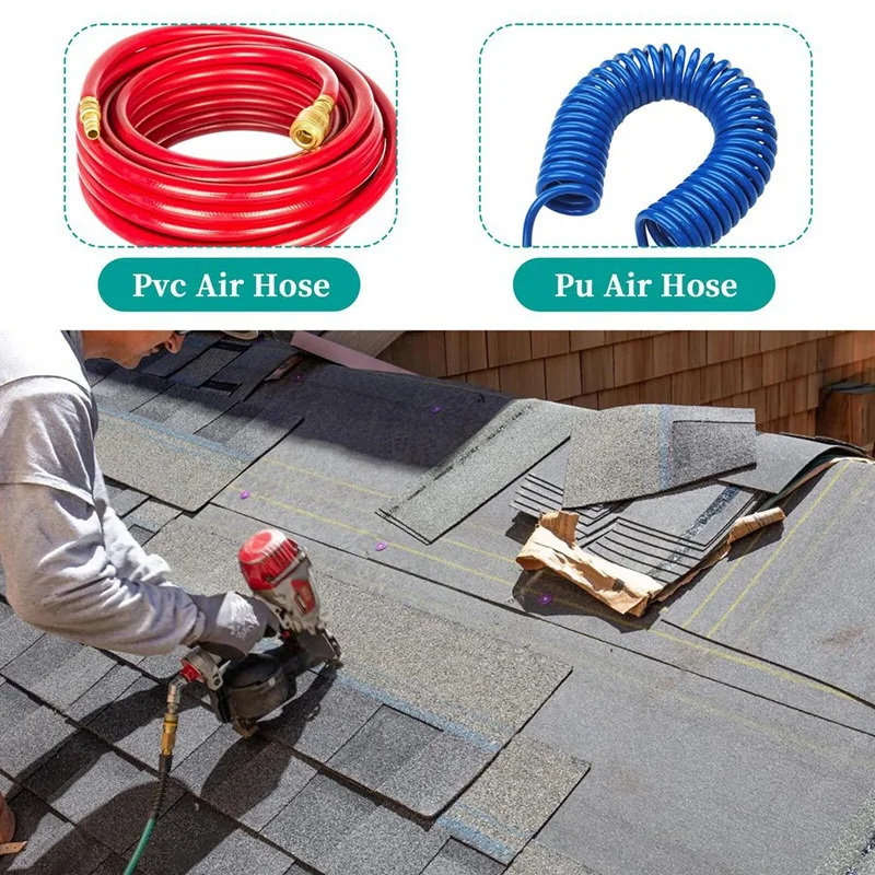 ABGR-3 Pack Ремкомплект для воздушного шланга 3/8-дюймовый сварочный аппарат для воздушного шланга из твердой латуни Многоразовый комплект для ремонта шланга