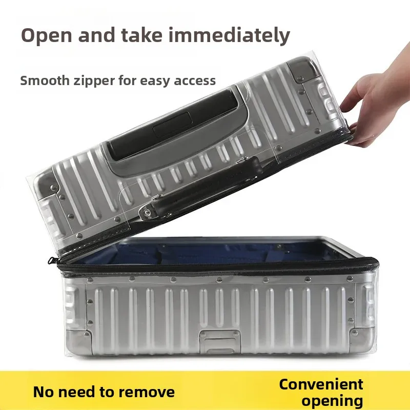 Thickened Travel Luggage Protector Cover PVC Transparent Carryon Bag Suitcase Protection for Bag And Luggage Accessories
