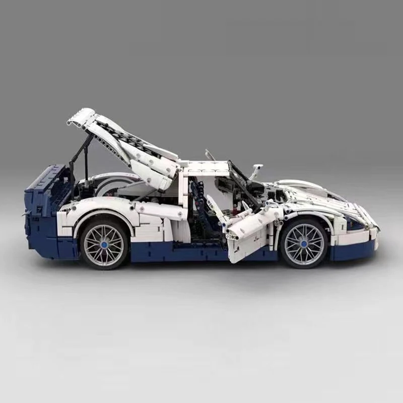 IN STOCK City 1:8 MOC Technical Mc12 Sports Car Building Blocks Bricks Assembling Toys for Children Birthday Gift Set