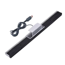 Wired Infrared Sensor Bar IR Signal  Receiver Replacement 4 Handle Wired infrared sensor bar for Nintendo Wii Consoles