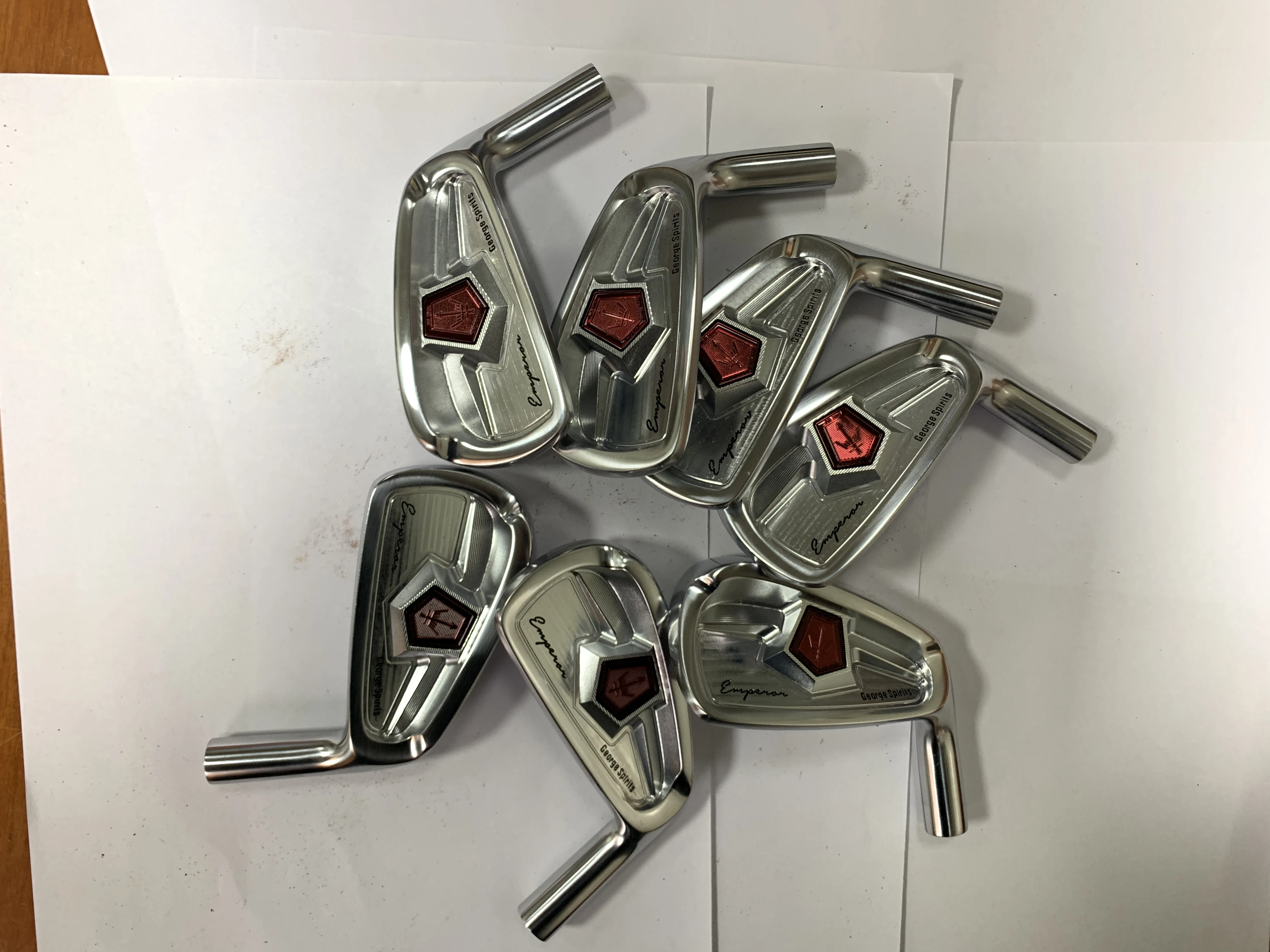 New Precision forging Golf Clubs George Spirits Golf Irons 4-9P Forged Clubs Irons Set