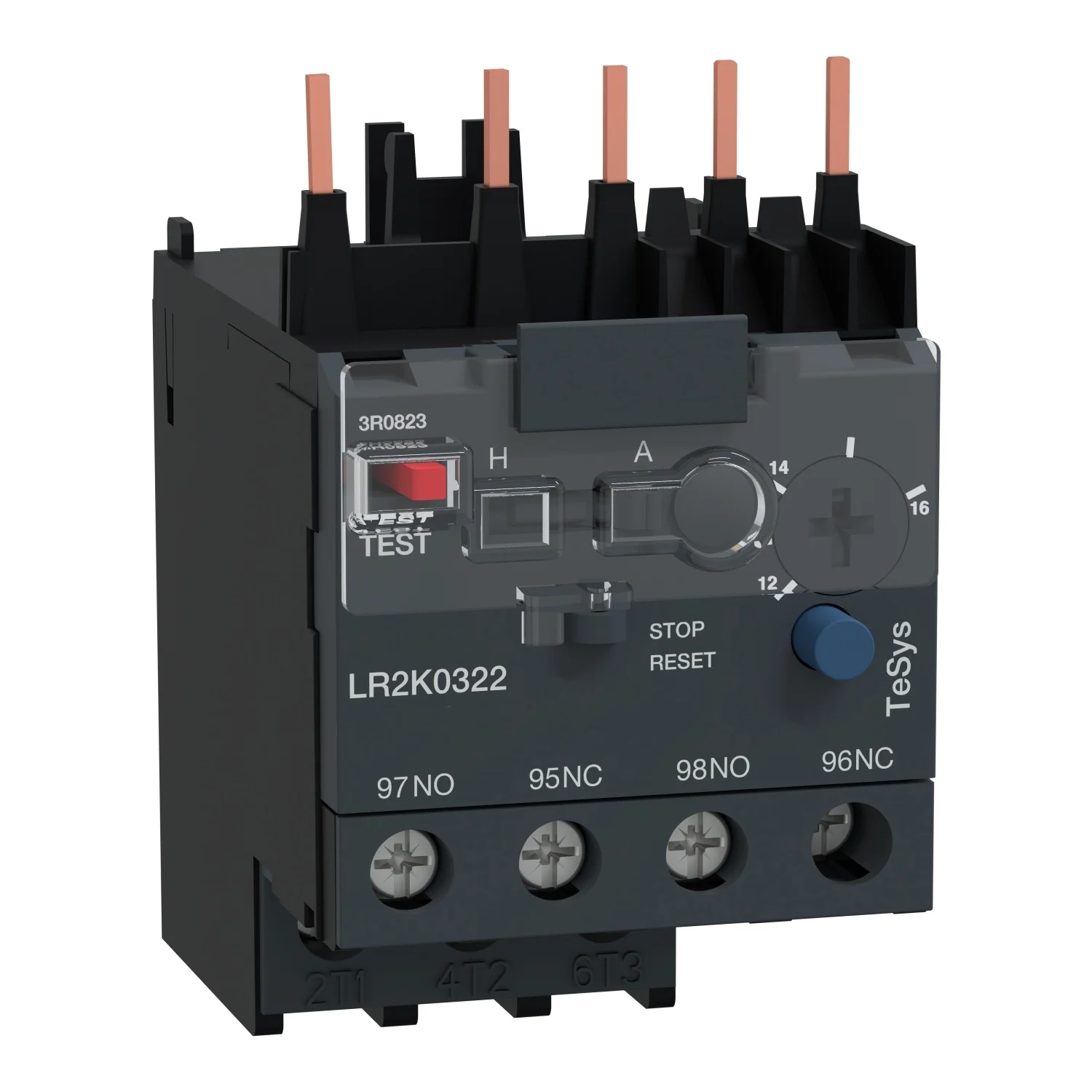 LR2K0322 LR2-K0322  differential thermal overload relays - 12...16 A - class 10A