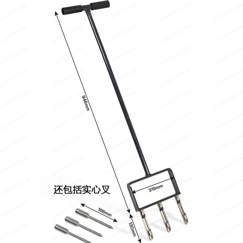 Lawn Loosener, lawn Aerator, LAwn Care, Aeration Drainage, Gardening drainage Tool