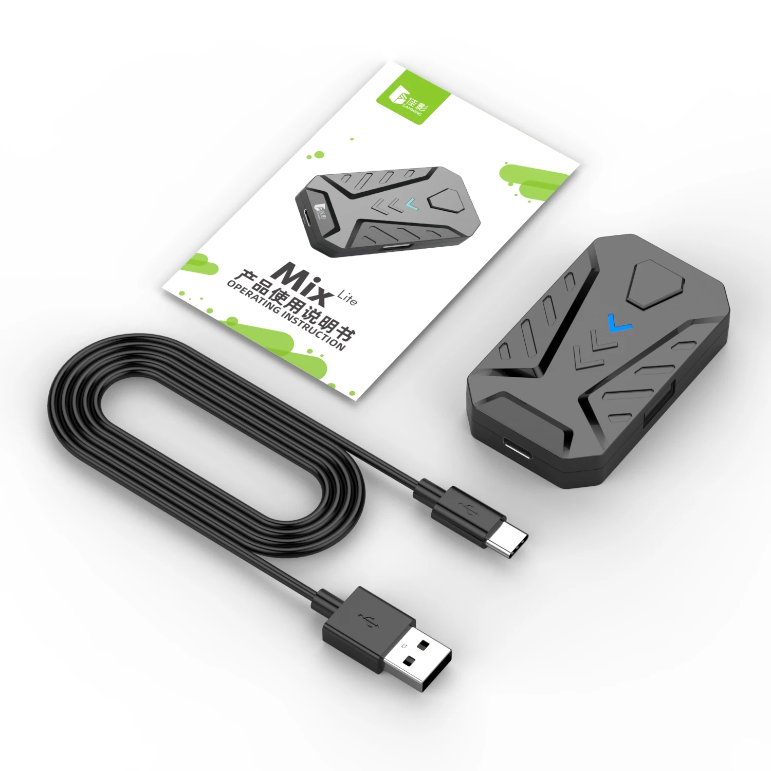 Mixliteモバイルゲームパッド、Android用コントローラー、PUBGモバイルゲーム用キーボードマウスコンバーター、PCゲーム用ジョイスティックコンボ