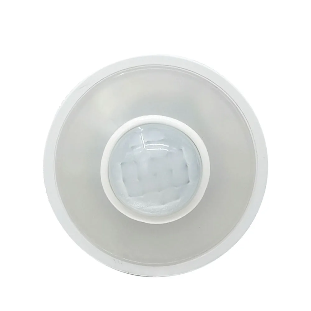 Imagem -03 - Lâmpada Led com Sensor Pir Gu10 6w 120v 230v Funcionamento Automático sem Interruptor Holofote Varanda Corredor Lâmpada de Luz