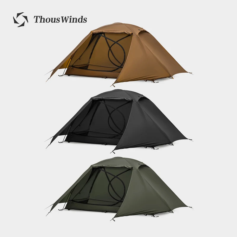 Imagem -06 - Thous Winds Taurus Pessoas Barraca Camping Ultraleve Caminhadas Tenda Mochila Outdoor Cot Tenda 15d Nylon Ripstop Ambos Silicon Side