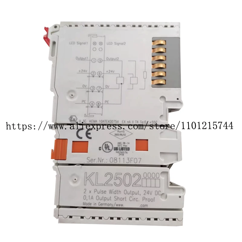 

Новый оригинальный контроллер PLC KL2502 KL2521 KL3314 KL9210 KL2622 KL4001 Moudle один год гарантии