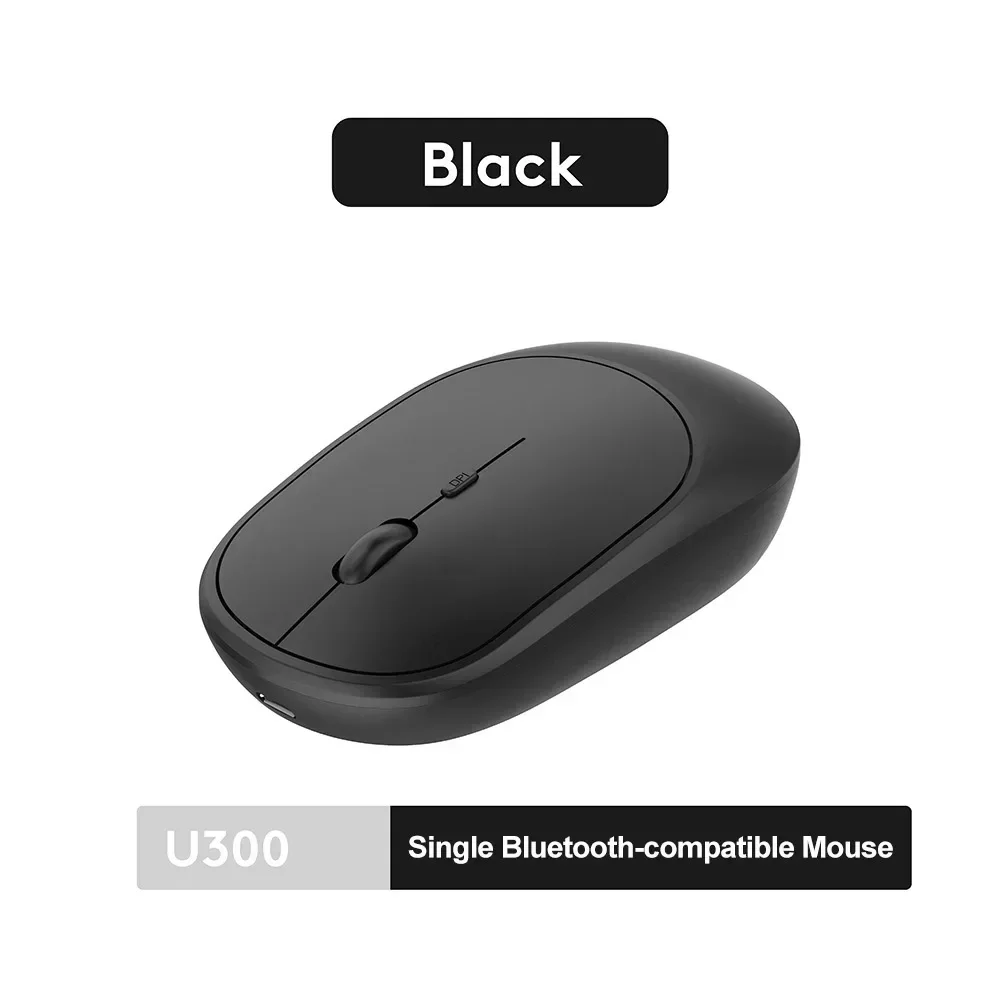 

Dual Mode Rechargeable Wireless Mouse Compatible With Computer, Laptop, Tablet, Silent And Rechargeable 2.4 Bluetooths Mouse