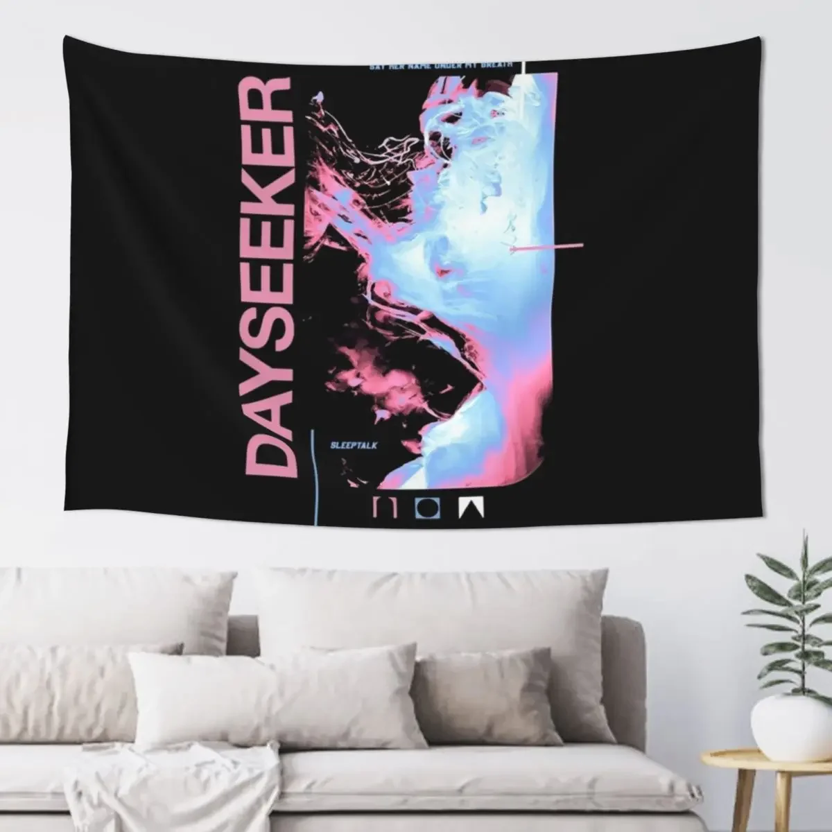 Dayseeker Merch Say Her Name Tapestry Wall Mural Room Design Christmas Decoration Tapestry