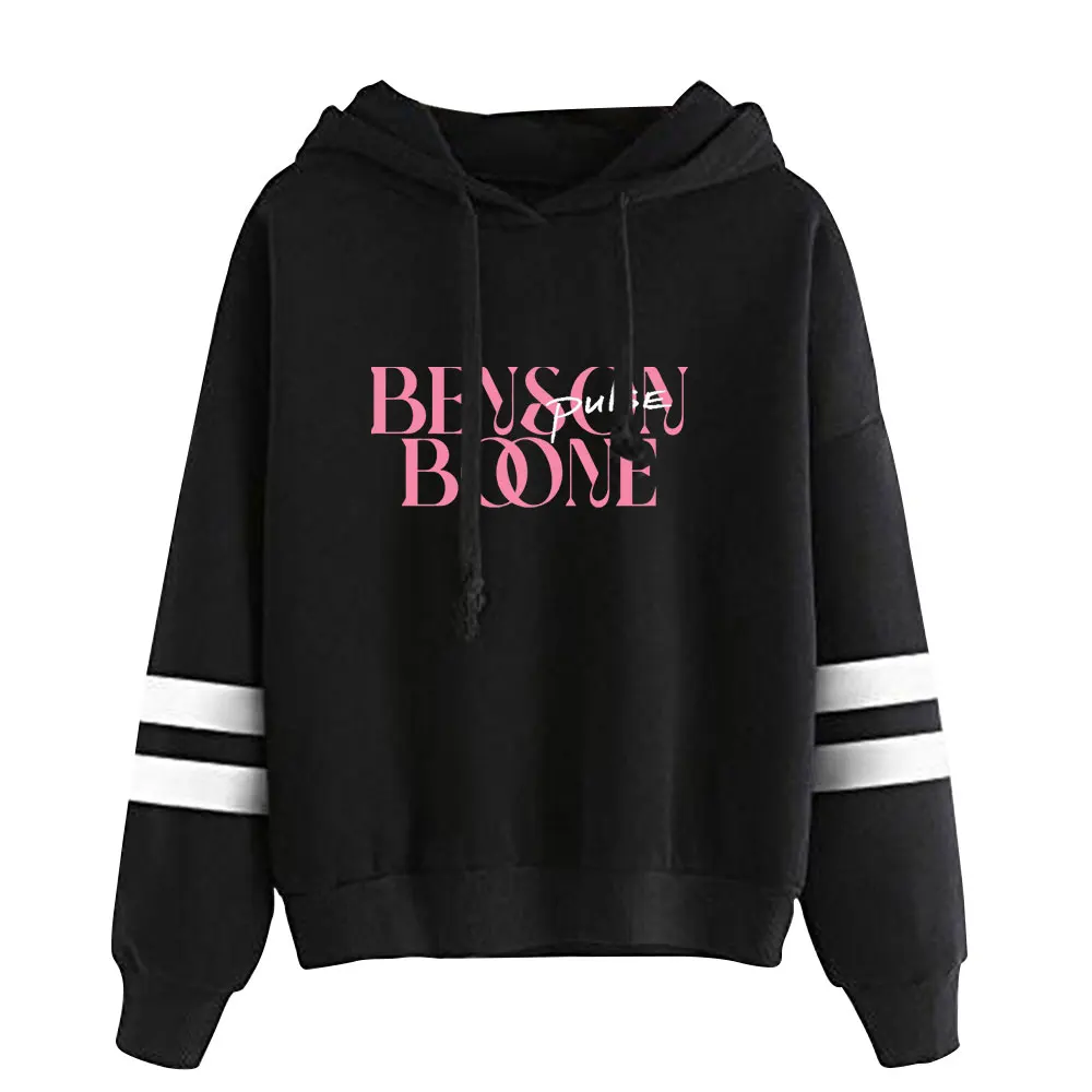 Benson Boone BB Logo Pullover Hoodie Unisex Hooded Sweatshirt Fashion Tracksuit