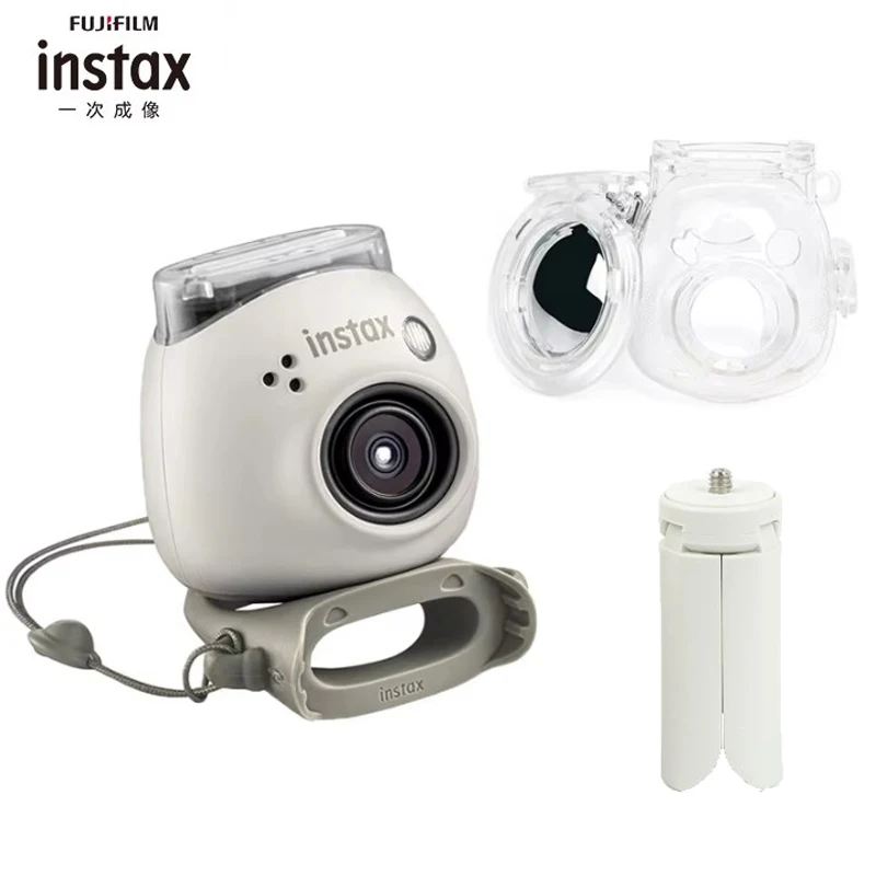 كاميرا Fujifilm Instax Pal الذكية المحمولة كاميرا صغيرة وذكية لطيفة للتصوير الفوتوغرافي Genie Pal حافظة كاميرا ذات دعامة اختيارية
