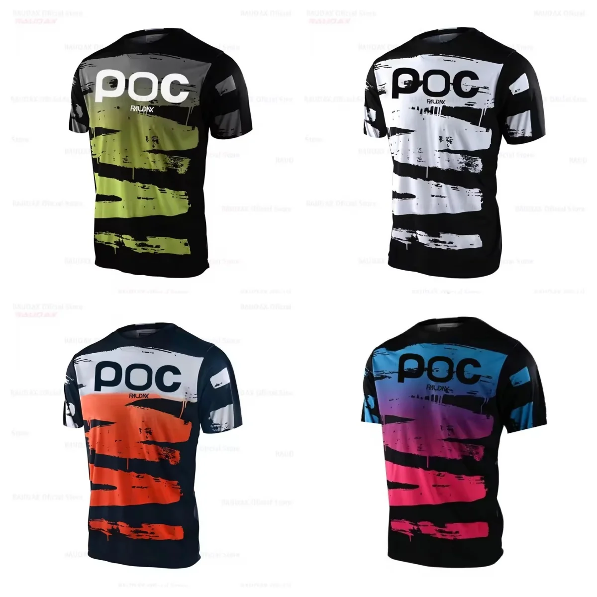 2026 New Breathable Summer Print Outdoor Gear Moisture-Wicking Bicycle Sportswear Short Sleeve T-Shirt