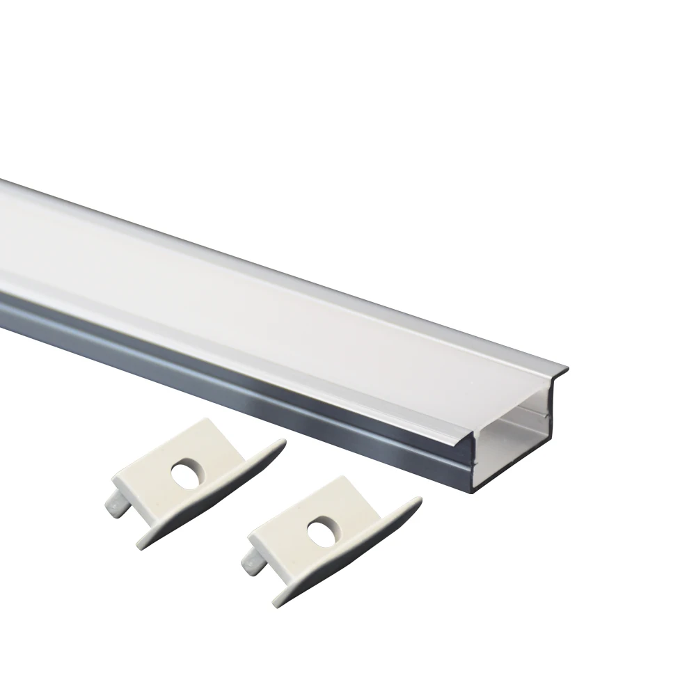 LED Aluminum Profile Strip Light with Aluminum Profile LED Strip and Aluminium LED Strip Profile for Bar and Bookcase Lighting