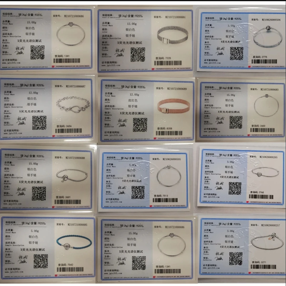 S925 الفضة الكلاسيكية السعادة الماس جولة كريستال أقراط سوار قلادة مجموعة النساء رائع Una Angelic سلسلة مجوهرات مجموعة #6