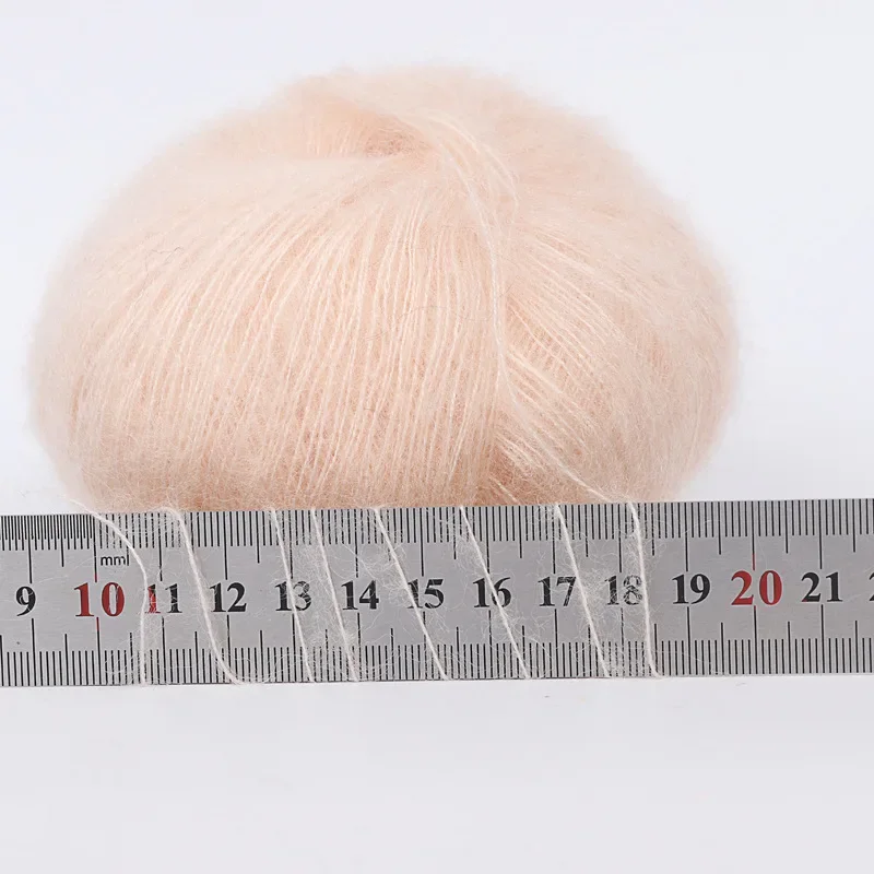 Mohair Crochet Yarn for Women, Skin-Friendly Baby Wool Thread, Fine Quality, Hand-Knitting Thread for Cardigan, Scarf, Suitable