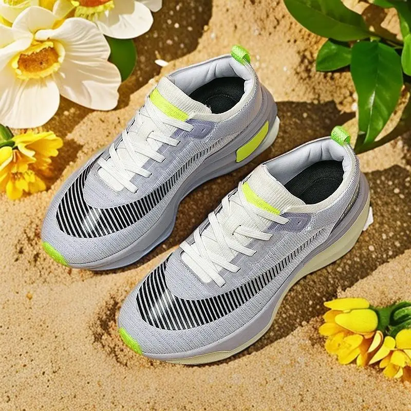 

Модные амортизирующие кроссовки, удобные противоскользящие спортивные кроссовки.